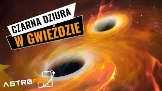 Gdyby czarna dziura zderzyła się z masywniejszą gwiazdą - AstroFon