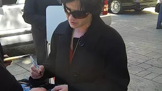 Dolores O'Riordan of The Cranberries Signing During Last U.S. Visit 2.14.2012