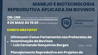 Dia 1 - Workshop Tópicos Avançados em Reprodução Animal