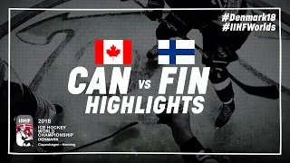 Game Highlights: Canada vs Finland May 12 2018 | #IIHFWorlds 2018