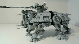 How To Build A Lego Star Wars Imperial AT-TE Walker