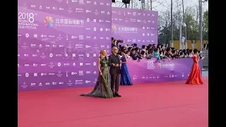 Arina Domski stuns on Beijing International Film Festival red carpet