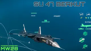 SU 47 BERKUT Experimental strike fighter modern warships