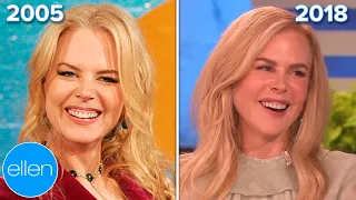 Nicole Kidman's First & Last Interviews on The Ellen Show