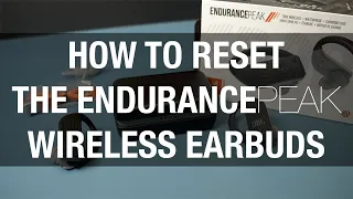 How to Factory Reset the JBL Endurance Peak Earbuds