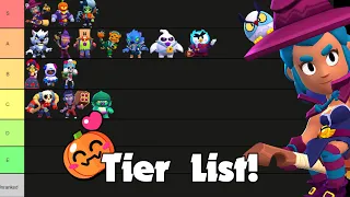 Brawl Stars Halloween Skin Tier List!