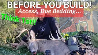 Before You Start Building Whitetail Habitat and Understanding "Behind the Does" term!