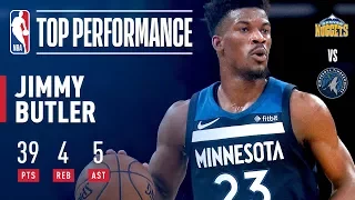 Jimmy Butler Scores 39 Pts, Propels T-Wolves in OT Win | December 27, 2017