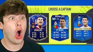 I Got Ronaldo In Every FUT Draft (FIFA 16-22)