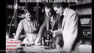 Goldschmidt's Classification