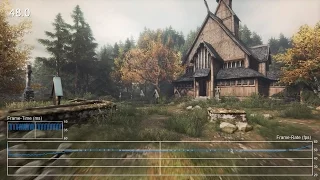 The Vanishing of Ethan Carter PS4 Gameplay Frame-Rate Test