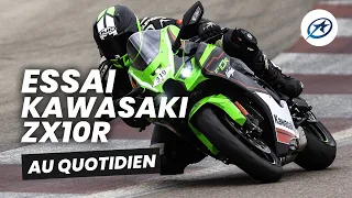 Essai Kawasaki ZX10R (2021) sur route et circuit