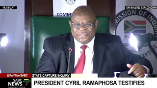 State Capture Inquiry | President Ramaphosa says he takes full responsibility