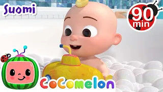 Bath Song | CoComelon Suomeksi - Lastenlaulut vauvoille | Fun Kids Songs