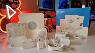 Ring Alarm Wireless Home Security Pack Unboxing