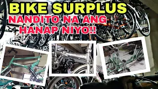 NANDITO NA ANG HINAHANAP NIYO SA BIKE SURPLUS || BIANCHI TERN DAHON GIANT BRUNO CLASSIC FOLDED ETC.