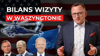 BILANS WIZYTY WASZYNGTONIE: A. Duda, D. Tusk, J. Biden 🇺🇸 Polska vs. USA vs. NATO