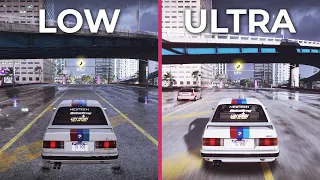 Need for Speed Heat – LOW vs. ULTRA PC Graphics Comparison