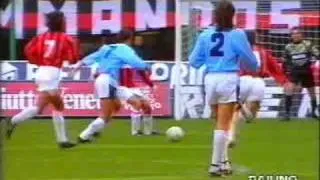 Milan 5-3 Lazio - Campionato 1992/93