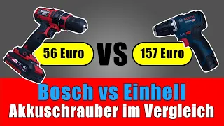 Bosch GSR 12V-35 vs Einhell TC-CD 18/35 - teuer vs billig 💸