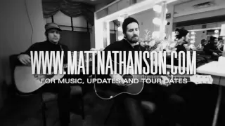 Matt Nathanson - Run (Acoustic at Radio City Music Hall)