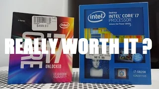 INTEL CORE i7 6800K VS i7 5820K BENCHMARK (Really Worth The Upgrade?) PART 1