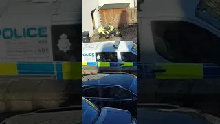 police hitting guy in harrogate