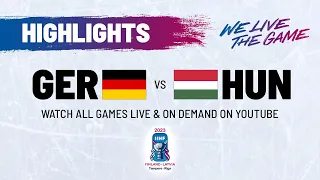 Highlights | Germany vs. Hungary | 2023 #IIHFWorlds