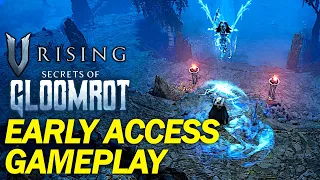 First Look! Secrets of Gloomrot Gameplay - V Rising New Update (Early Access)