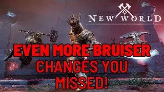 The Bruiser Changes You MISSED - New World Bruiser Changes March/April 2023 Patch