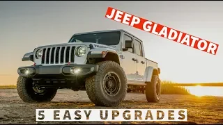 Jeep Gladiator Mods: Five Easy Upgrades