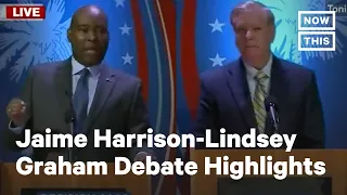 Highlights From the Jaime Harrison-Lindsey Graham Debate | NowThis