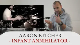 Drum Teacher Reacts to Aaron Kitcher  - Drummer of Infant Annihilator