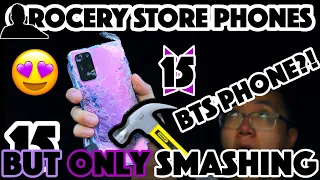 Bored Smashing - GROCERY STORE PHONES! Episode 15 but Only Smashing