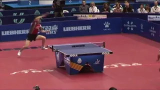 Ryu seung-min Penhold Rallies highlighs - table tennis