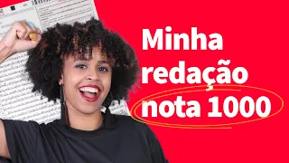 Analisando a minha redação nota 1000 | ProEnem