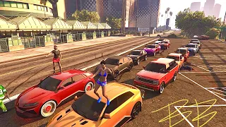 GTA 5 ONLINE CAR MEET PS4