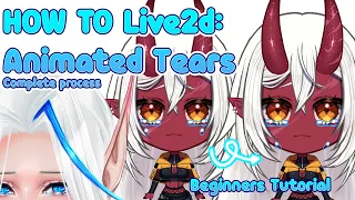 【HOW TO: Live2d】Animated Tears - Seamless looping expression  - YoshinoArt