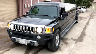 Barat in Limo | Raza's Wedding Hummer H3 Limousine