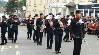 The Band of the Brigade of Gurkhas - Marching Display, Brecon 2017