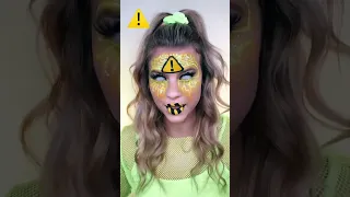 CRAZIEST EMOJI MAKEUP EVER?! *crazy looks* #shorts