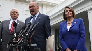 Schumer, Hoyer slam Trump for ‘insulting’ Pelosi at White House meeting