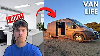 HOW I QUIT MY GOVERNMENT JOB TO LIVE IN A VAN