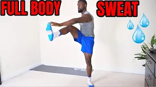 10 Min Super Sweat Cardio Workout (Low Impact + No Equipment)