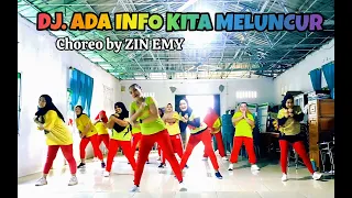 Dance//Zumba//Senam//Khoreo by ZIN EMY//musik Dj. Ada Info Kita Meluncur