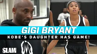 MAMBA JUNIOR!? Kobe Bryant’s daughter Gigi has GAME! 🐍