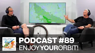 89: ENJOYYOURORBIT! 2022 Orbit360-Strecke, GinkGo Lastenrad-Bikepacking, Pi Rope Textilspeichen