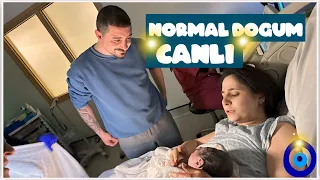 CANLI VAGINAL (NORMAL) DOĞUM ANI 🫣🤲🏼