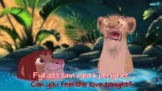 TLK - Can You Feel The Love Tonight? Norwegian sound, NO/EN original lyrics. NOT a translation