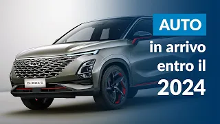 Le AUTO IN ARRIVO nel 2023 e 2024